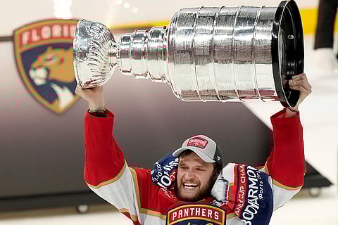 Florida Panthers forward Aleksander Barkov